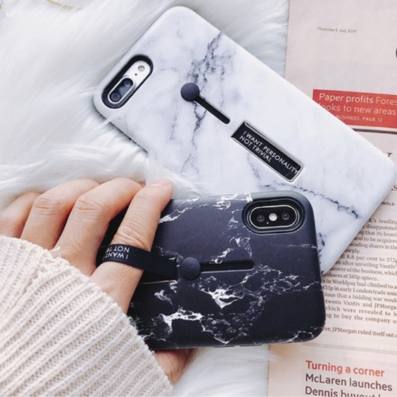 Accessories - NEW iPhone Max/XR/XS/X/7/8/Plus Marble Holder Case